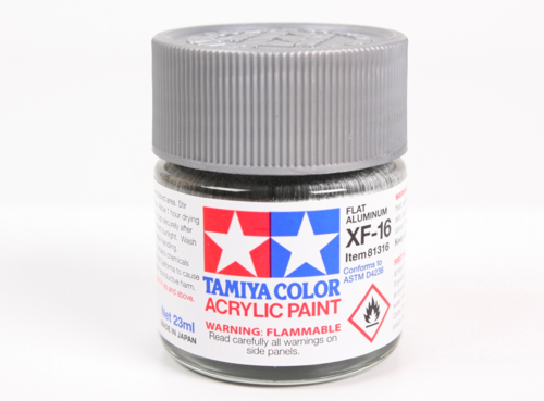 Tamiya 81316 Acryl XF-16 Flat Aluminum 23ml – image 2