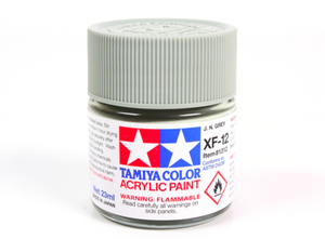 Tamiya 81312 Acrylic XF-12 JN Gray 23ml – image 2