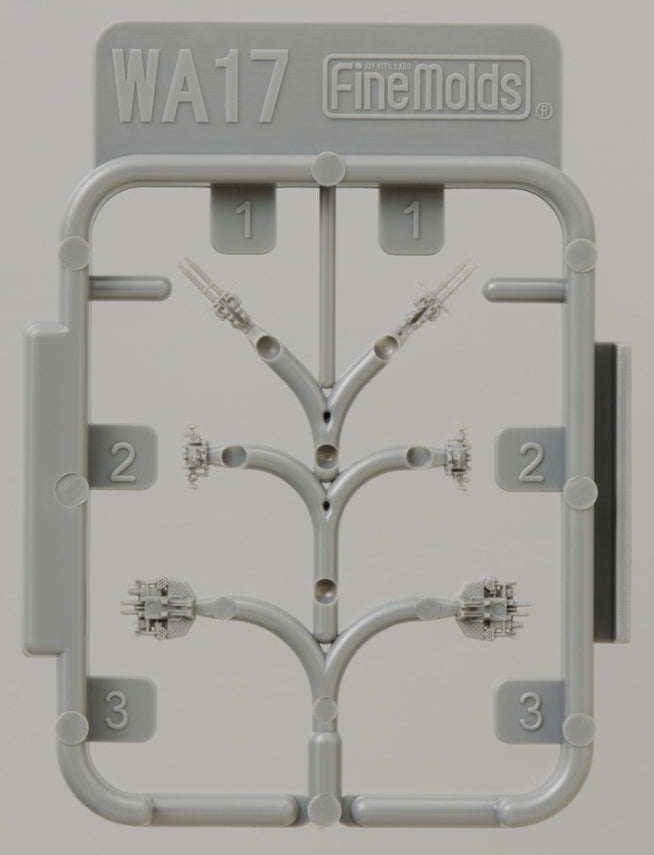 Fine Molds WA17 Twin Mount Bofors 40 mm AA 1/700 – immagine 3