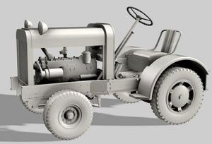 Thunder Model 32001 US Tug Clarktor-6 Mill-33 The heavy duty airfield tractor 1/32 – imagen 6