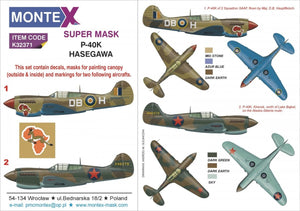 Montex K32371 P-40K 1/32