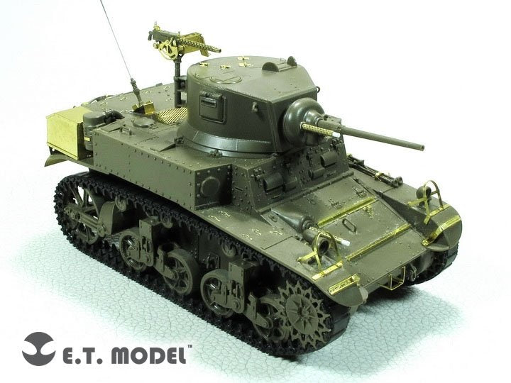 ET Model E35-280 US M3 STUART Light Tank（Late Production) (For TAMIYA 35360) 1/35 – Bild 2