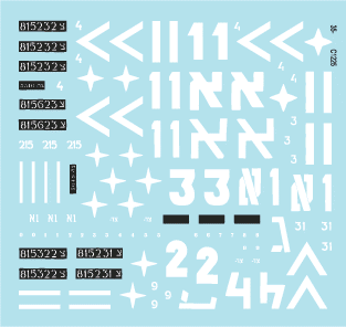 Star Decals 35-C1225 Israeli AFVs 8 1/35 – imagen 3