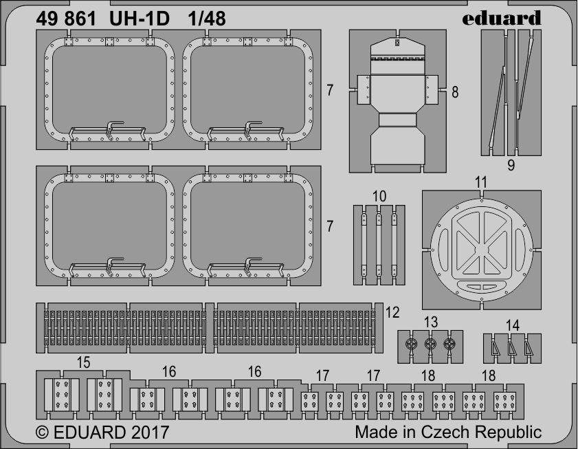 Eduard 49861 UH-1D KITTY HAWK 1/48 – immagine 2
