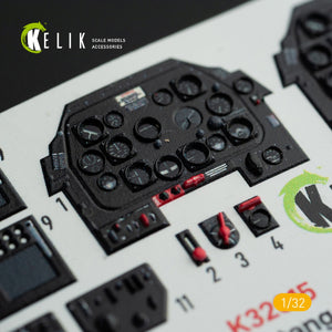 KELIK K32015 P-51D MUSTANG - INTERIOR 3D DECAL FOR TAMIYA KIT 1/32 – image 4