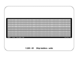 Aber 200-05 Ship ladders - wide 1/200 – obrázek 5
