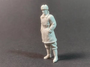 Panzer Art FI35-181 German tank officer in winter coat No.1 1/35 – zdjęcie 2