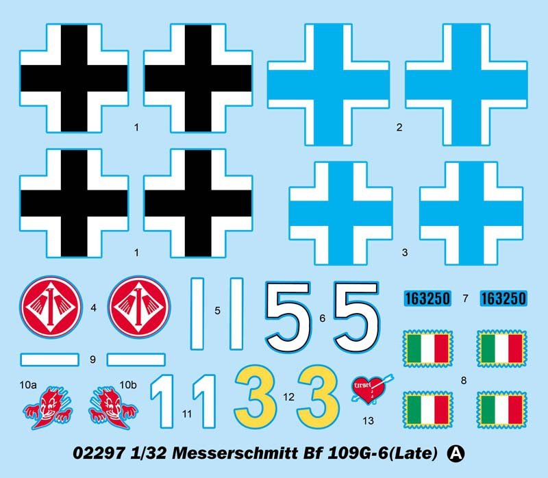 Trumpeter 02297 Messerschmitt Bf 109G-6 (Late) 1/32 – obrázek 13