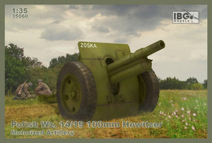 IBG 35060 Polish Model 14/19 100mm Howitzer - Motorized Artillery 1/35
