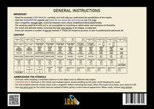 1 Man Army 48GEN301 Hurricane I/II Data Stencils 1/48 – immagine 2