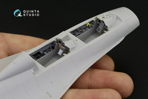 Quinta Studio QD48221 F-16B 3D-Printed &amp;amp; colored Interior on decal paper (Hasegawa) 1/48 – immagine 3