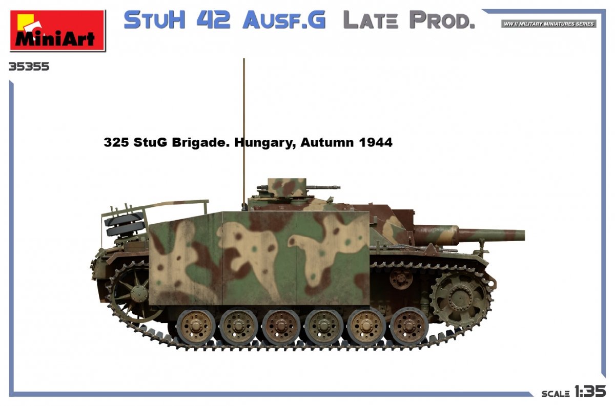 MiniArt 35355 StuH 42 Ausf. G LATE PROD 1/35 – Bild 8