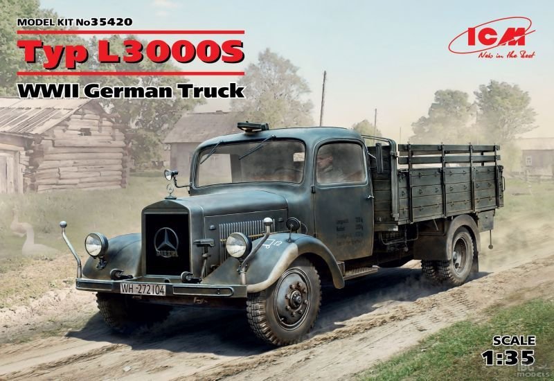 Camion allemand ICM 35420 Type L3000S 1/35