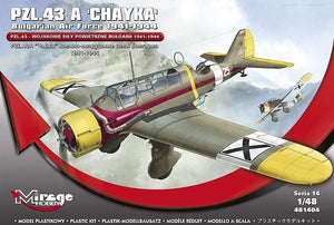 Mirage Hobby 481404 PZL.43 A &amp;#39;CHAYKA&amp;#39; Bulgarian Air Force 1941-1944 1/48