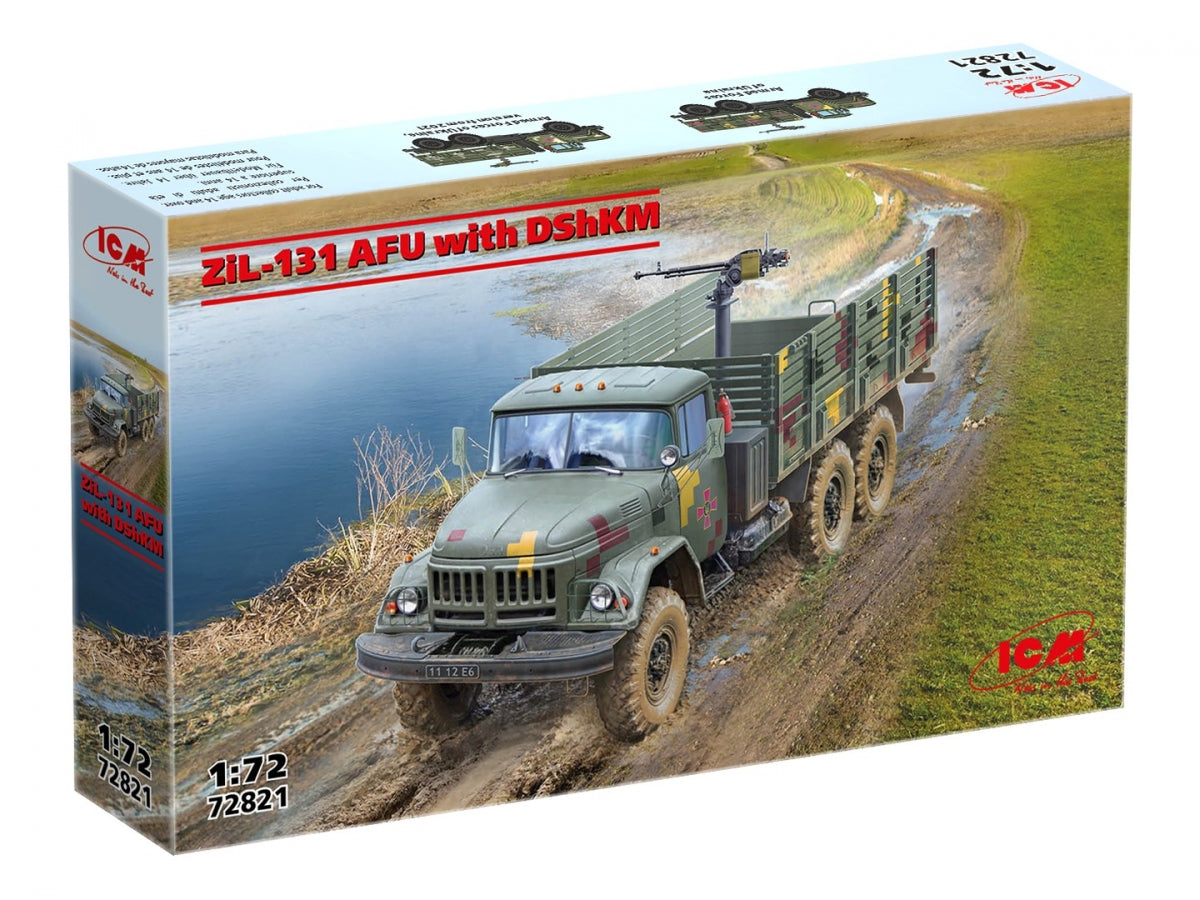 ICM 72821 ZіL-131 AFU with DShKM 1/72 – image 2