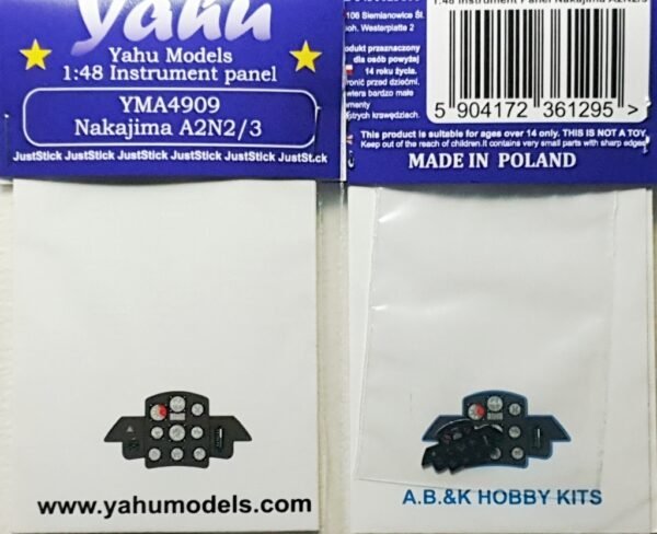 Yahu YMA4909 Nakajima A2N AB &amp;amp; K Hobby Kits 1/48 – image 2