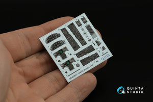 Quinta Studio QD48282 F-104A/С 3D-Printed &amp;amp; colored Interior on decal paper (Kinetic) 1/48 – image 5