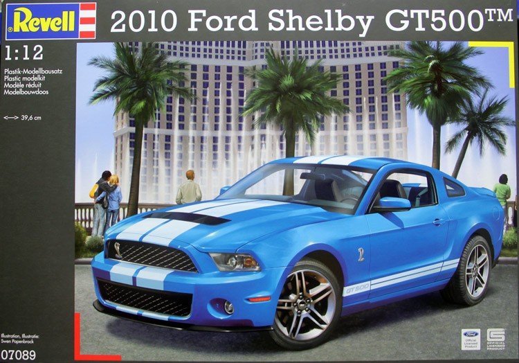 Revell 07089 2010 Ford Shelby GT500 1/12