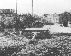 Panzer Art RE35-543 Dug in German Pz.Kpfw IV tank “strong point” Pz.Ko. (because) “Berlin” 1/35