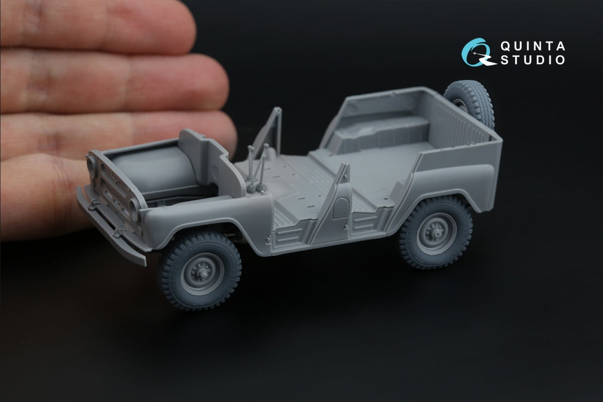 Quinta Studio QT43001 UAZ-469 Family tire set (Zvezda) 1/43 – image 9