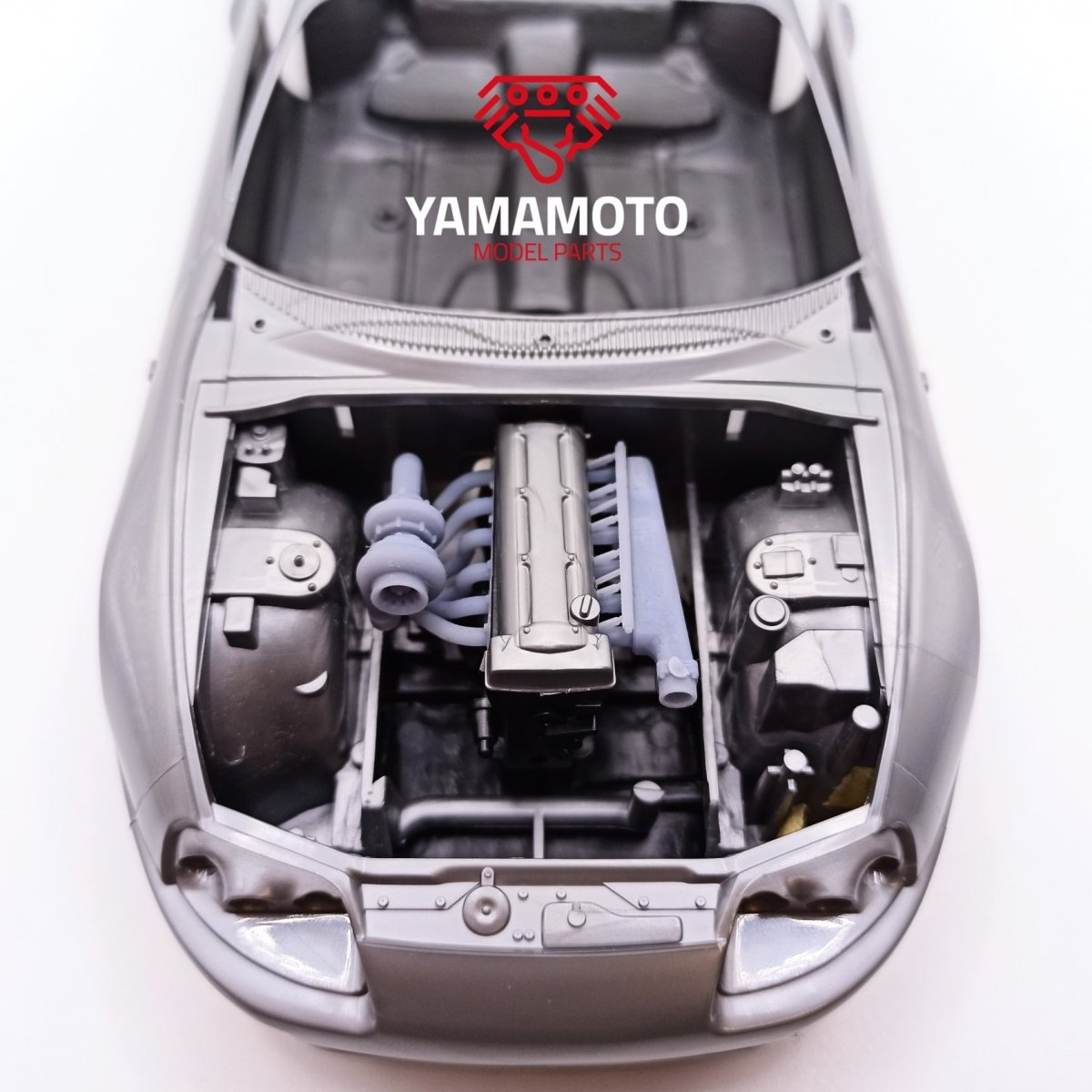 Yamamoto YMPTUN42 Turbo Kit 2JZ Toyota Supra for Tamiya 24123 1/24 – image 3