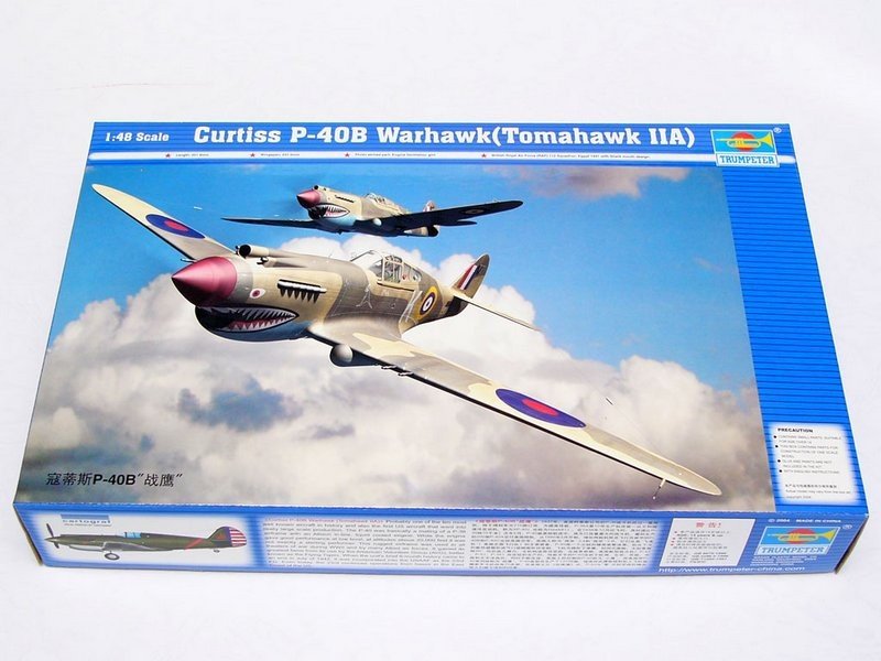Trumpeter 02807 Curtiss P-40B Warhawk 1/48 – Bild 2