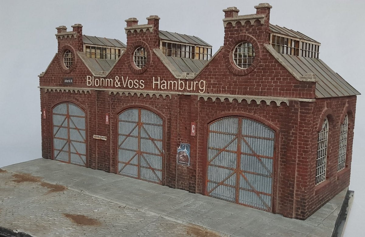 RT-Diorama 35285 Diorama-Base: &amp;quot;Industrial Hangars&amp;quot; 1/35 – image 15