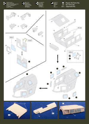 MK1 Design MM-35007 M-ATV DETAIL-UP ETCHED PART 1/35 – obrázek 3