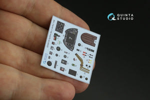 Quinta Studio QD48135 Spitfire Mk.V 3D-Printed &amp;amp; colored Interior on decal paper (Airfix) 1/48 – obrázek 5