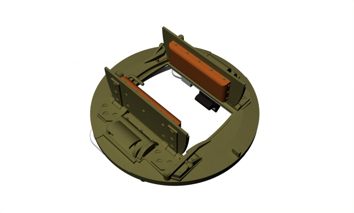 Panzer Art RE35-851 Commander cupola for Churchill/Cromwell tanks (early pattern) 1/35 – image 2
