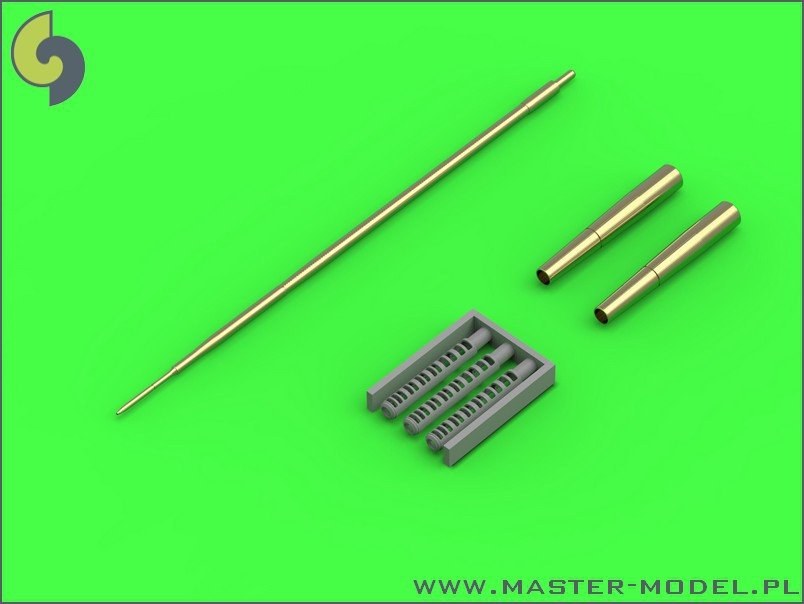 Master AM-72-074 Shenyang J-6/F-6 - gun barrels set &amp;amp; Pitot Tube (1/72)