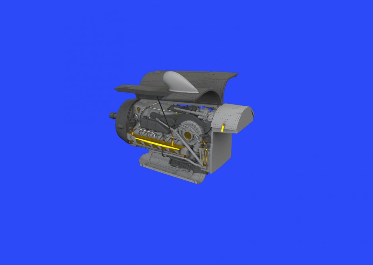 Eduard 648465 Bf 109G-10/ U4 engine 1/48 EDUARD – zdjęcie 3