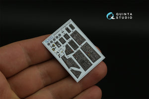 Quinta Studio QD48405 F-14D 3D-Printed &amp;amp; colored Interior on decal paper (Hobby Boss) 1/48 – obrázek 4