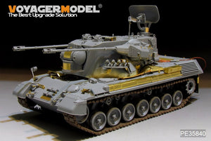 Maquette Voyager PE35840 Gepard A1 SPAAG allemand moderne de base pour TAKOM 2044 au 1/35 – image 10