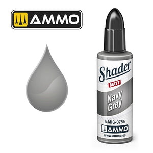 AMMO of Mig Jimenez A.MIG 0755 Navy Gray Shader Matt
