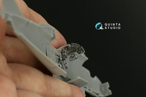 Quinta Studio QDS-48390 Macchi C.202 Folgore Late Intérieur imprimé en 3D et coloré sur papier décalcomanie (Hasegawa/Eduard) (Petite version) 1/48 – image 4