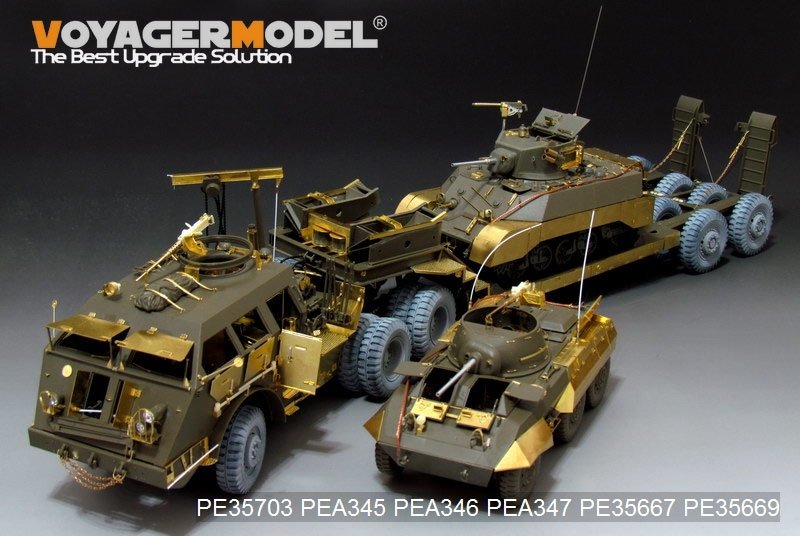 Voyager Model PE35703 WWII US M25 tank transporter (For TAMIYA 35230) 1/35 – immagine 3