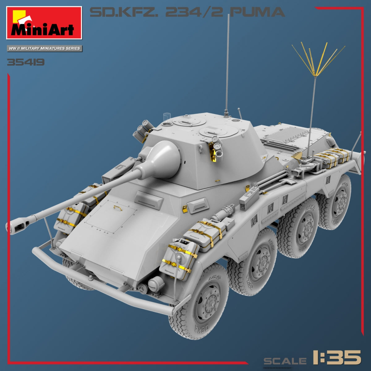 MiniArt 35419 SD.KFZ.234/2 PUMA 1/35 – image 9