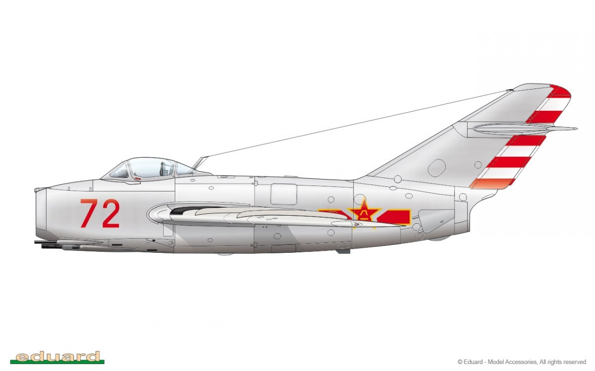 Eduard 7057 MiG-15 1/72 – zdjęcie 10