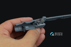 Quinta Studio QD72109 MiG-21PFM Gray panels 3D-Printed &amp;amp; colored Interior on decal paper (Eduard) 1/72 – obrázek 10