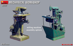 MiniArt 38101 MECHANICAL WORKSHOP includes 2 figures 1/35 – immagine 3