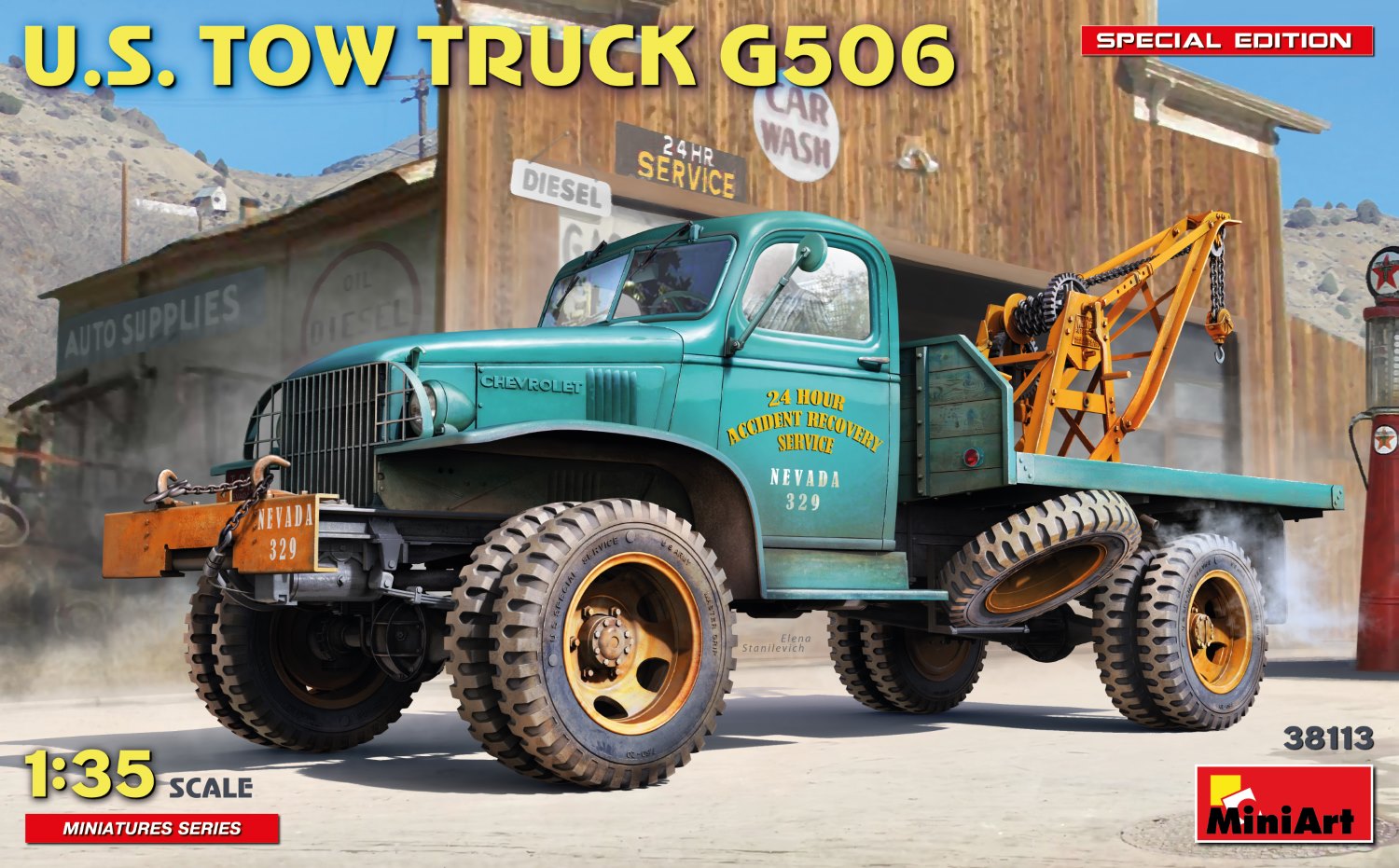 MiniArt 38113 US Tow Truck G506. Special Edition 1/35