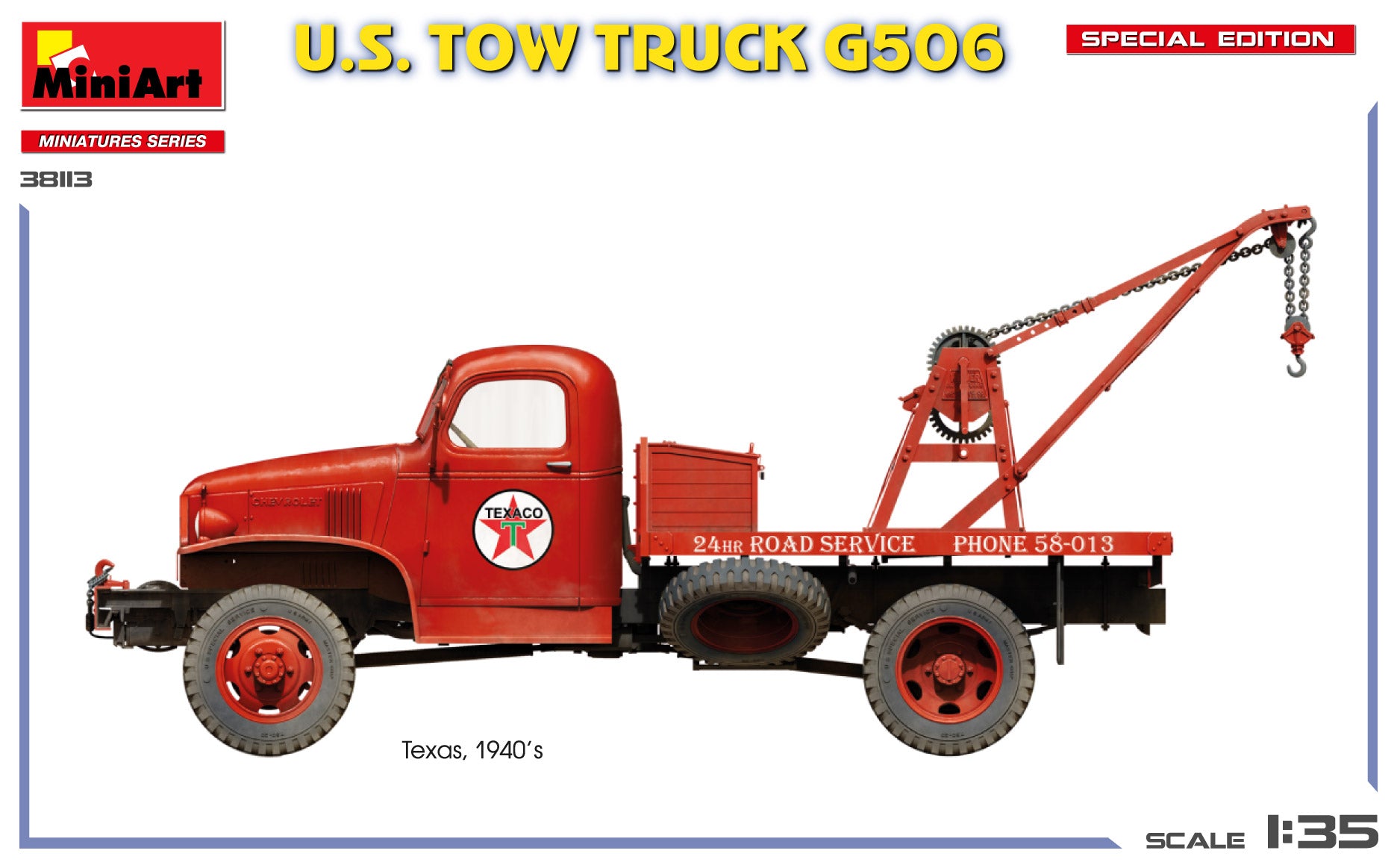 MiniArt 38113 US Tow Truck G506. Special Edition 1/35 – obrázek 6