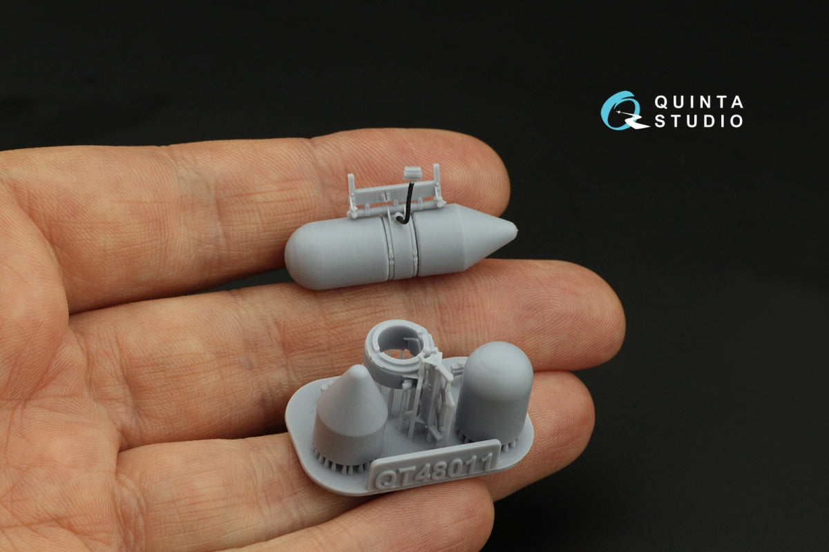 Quinta Studio QT48011 AN/APS-4 Radar Pod (All kits) 1/48 – image 8