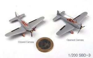 MK1 Design MS-20018 WW II USS DECK PLANE SET for CV-6 Enterprise 1/200 – Bild 19