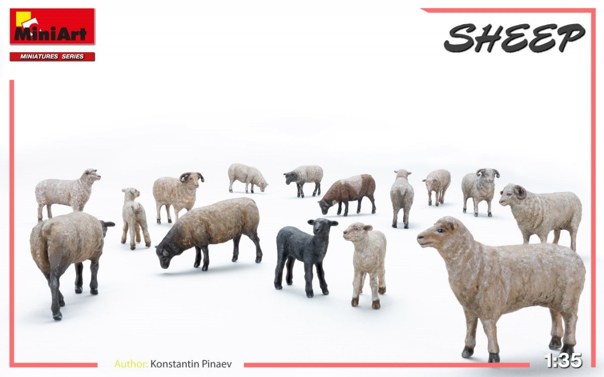 MiniArt 38042 SHEEP 1/35 – image 4