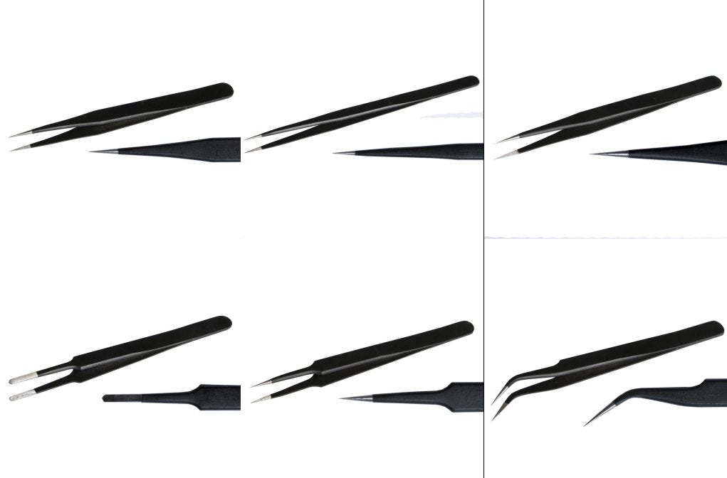 Fine-Art FA-516 Precision Tweezers Set 6 pcs.