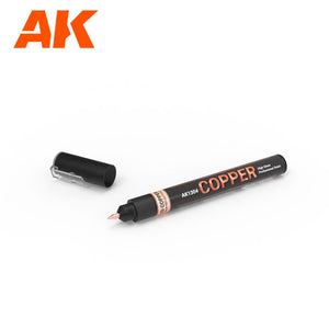 AK Interactive AK1300 METALLIC LIQUID MARKERS – 4 UNITS SET – zdjęcie 5