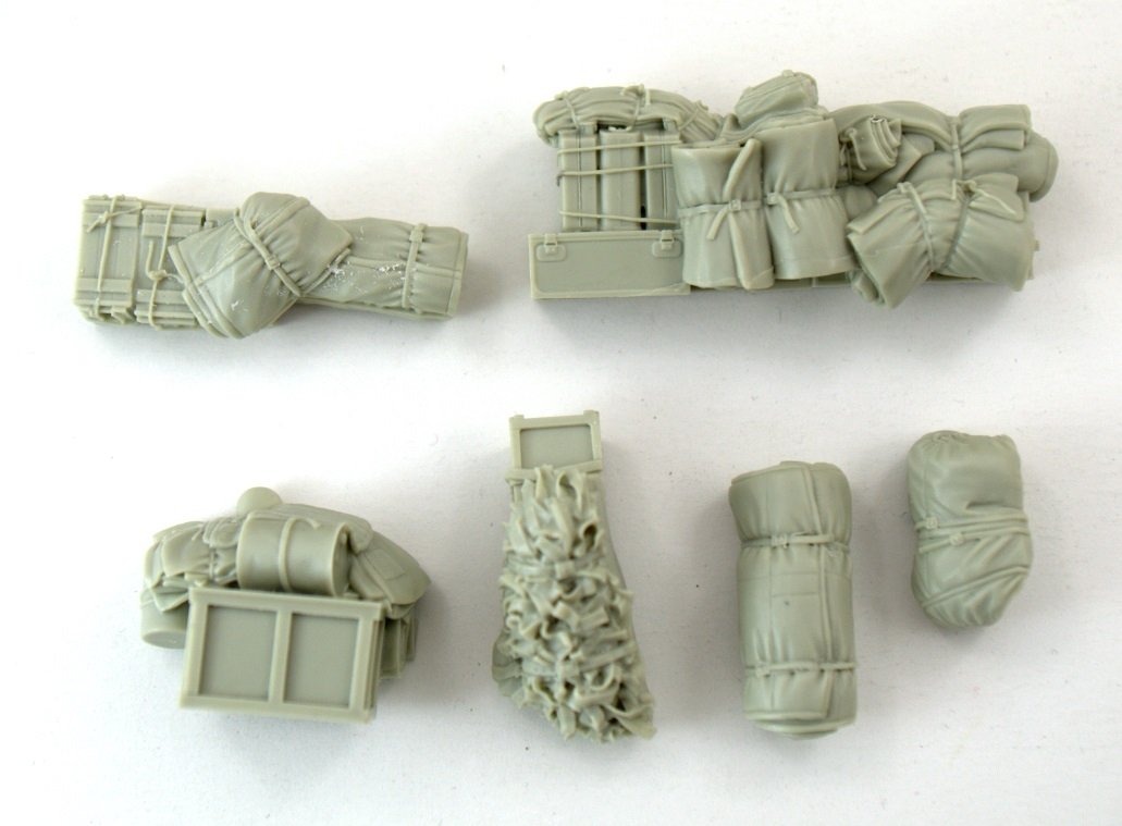 Panzer Art RE35-708 M3A1 &amp;quot;Scout car&amp;quot; stowage set (British) 1/35 – Bild 2