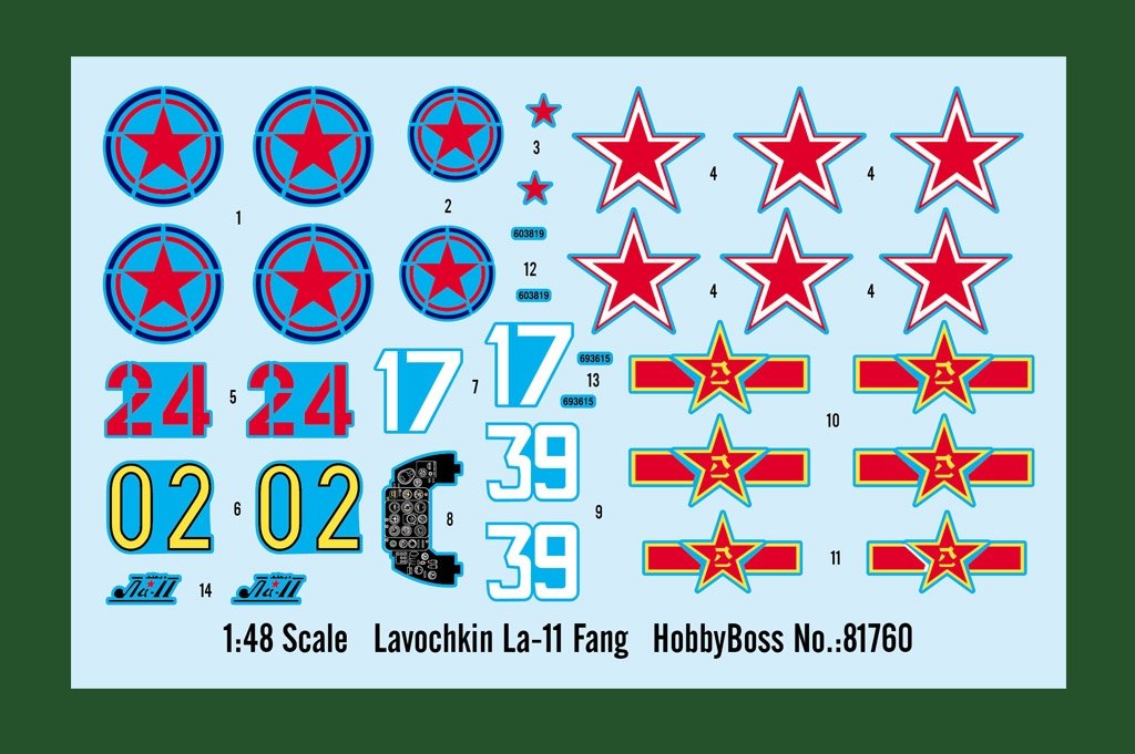 Hobby Boss 81760 Lavochkin La-11 Fang 1/48 – Bild 5